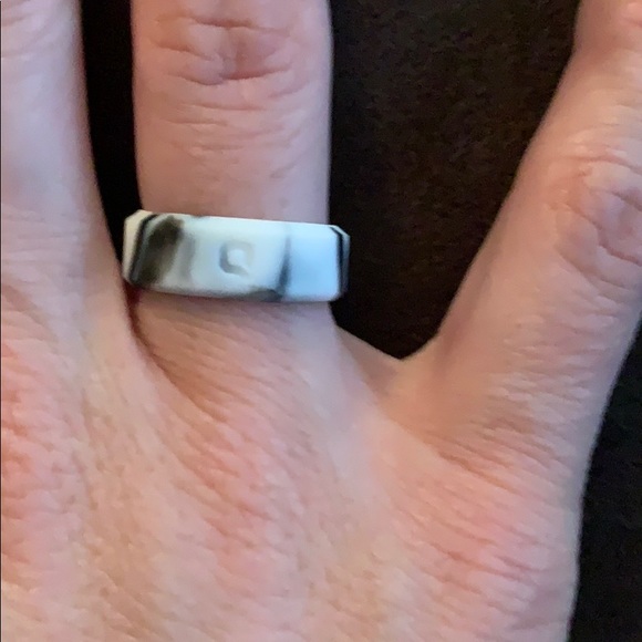 QALO | Jewelry | Unisex Marble Silicon Qalo Ring | Poshmark